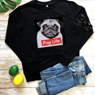 Дамска блуза Pug Life DTG