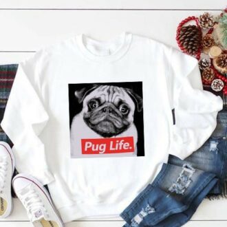 Дамска блуза Pug Life DTG