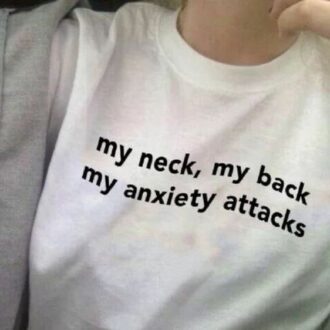 Дамска тениска My Anxiety Attacks