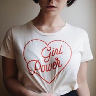 Дамска тениска Girl Power/Heart