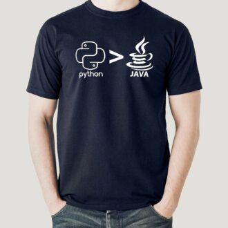 Мъжка Тениска Python > JAVA