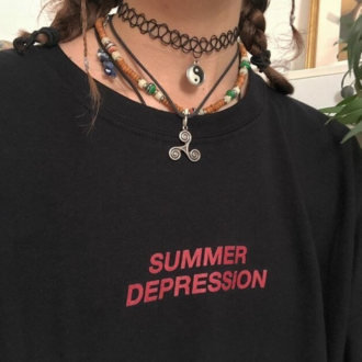 Дамска Тениска Summer Depression
