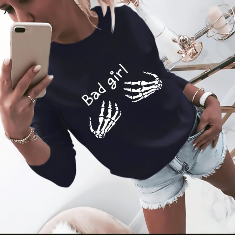 Дамска блуза Bad Girl Hands