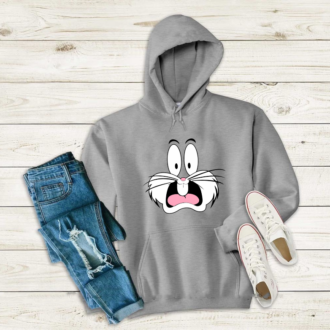 Дамски суитшърт Bugs Bunny Scream