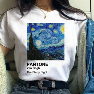 Дамска тениска Pantone Van Gogh DTG