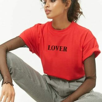 Дамска тениска Lover*red