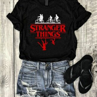 Дамска тениска Stranger Things / Monsters