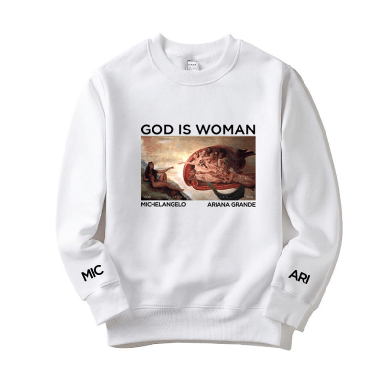 Дамска блуза God is a Woman / Michelangelo DTG