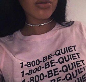 Дамска тениска 1-800-Be-Quiet