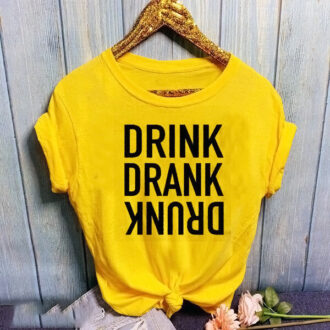 Дамска тениска Drink*yellow