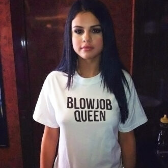 Дамска тениска Blowjob Queen*white