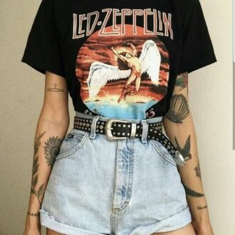 Дамска тениска Led Zeppelin DTG
