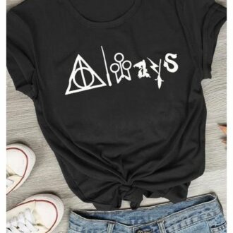 Дамска тениска Always / Harry Potter