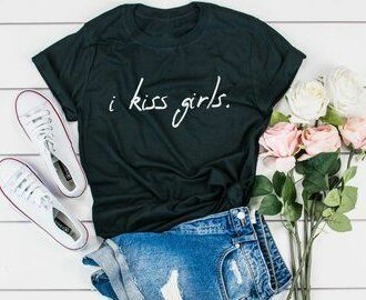 Дамска тениска I Kiss Girls