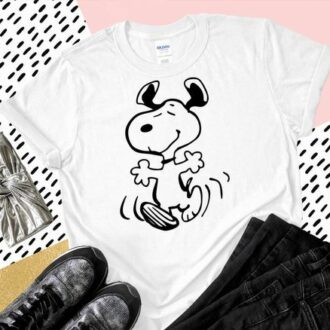 Дамска тениска Happy Snoopy