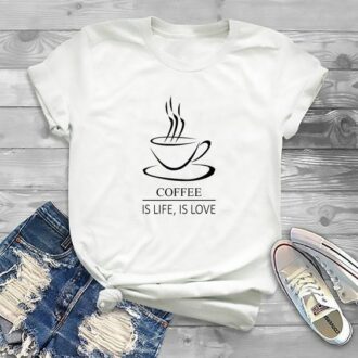 Дамска тениска Coffee is Life