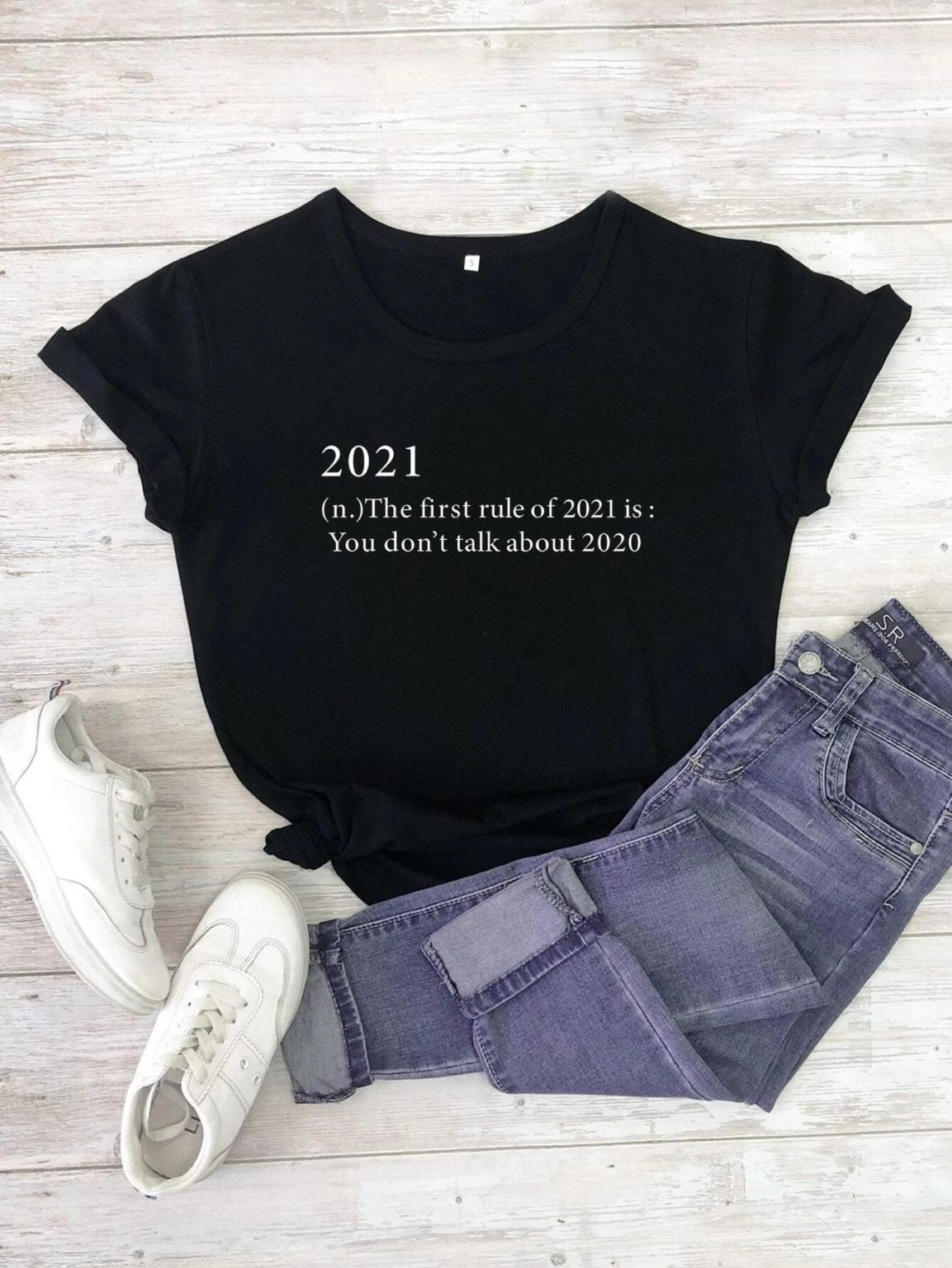 Дамска тениска Don't Talk About 2020