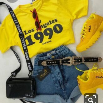 Дамска тениска Los Angeles 1990