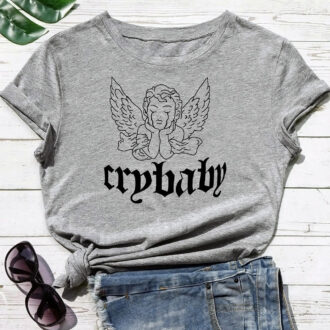Дамска тениска Crybaby / Angel