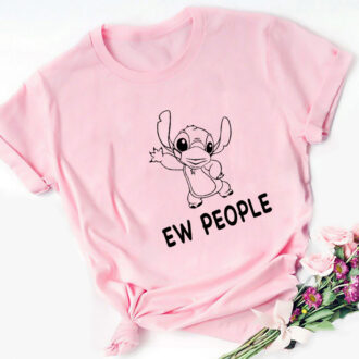 Дамска тениска Ew People / Stitch