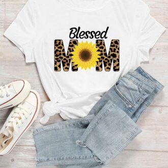 Дамска тениска Blessed Mom DTG