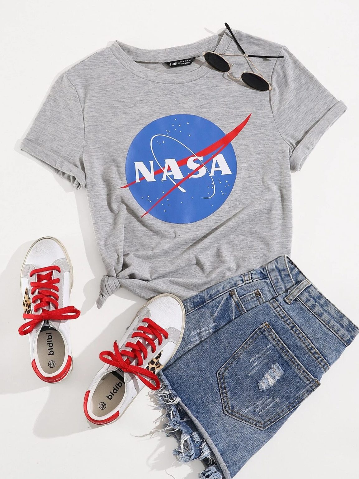 Дамска тениска NASA*gray DTG