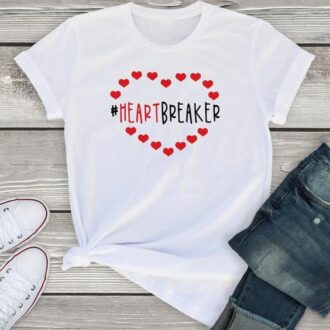Дамска тениска #HeartBreaker 2021