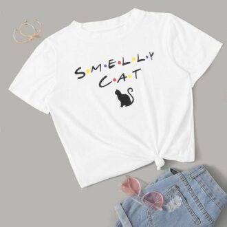 Дамска тениска Smelly Cat 2021