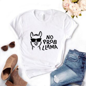 Дамска тениска No Problama