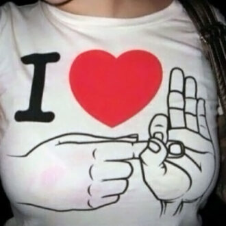 Дамска Тениска I Love Fingers