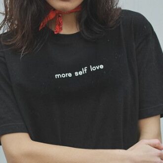 Дамска тениска More Self Love
