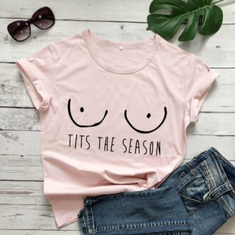 Дамска тениска Tits the Season