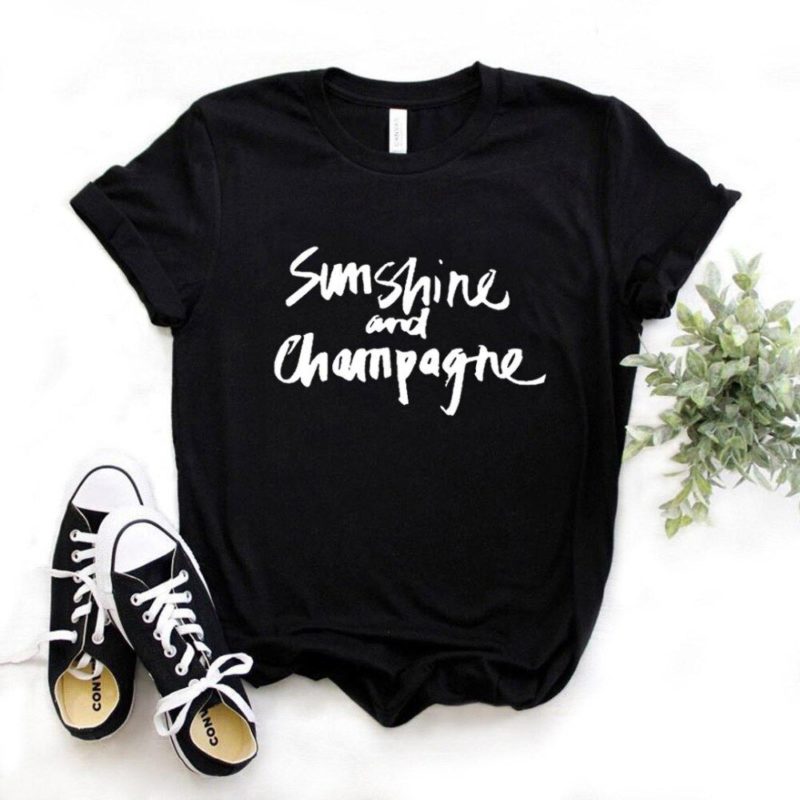 Дамска тениска Sunshine and Champagne
