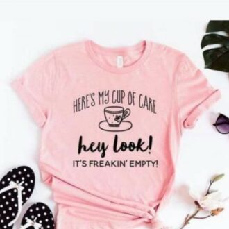 Дамска тениска My Cup of Care*pink 2021