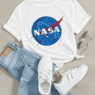 Дамска тениска NASA 2021 DTG
