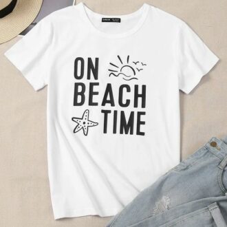 Дамска тениска On Beach Time