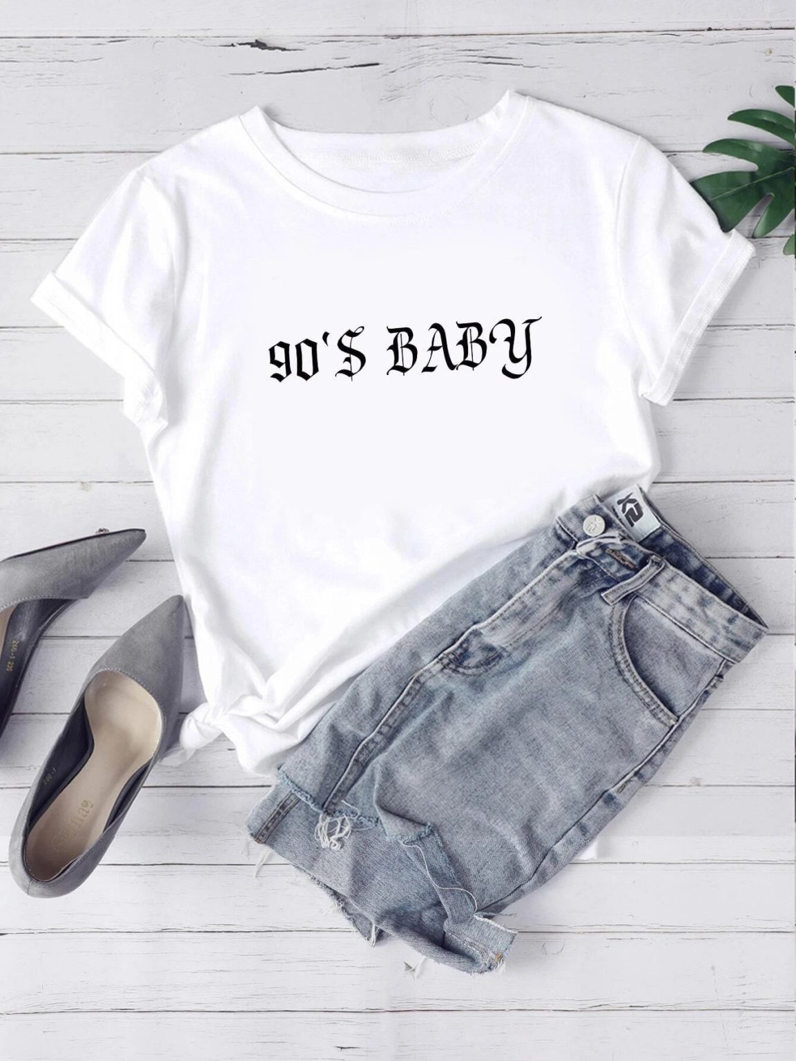 Дамска Тениска 90s baby gothic