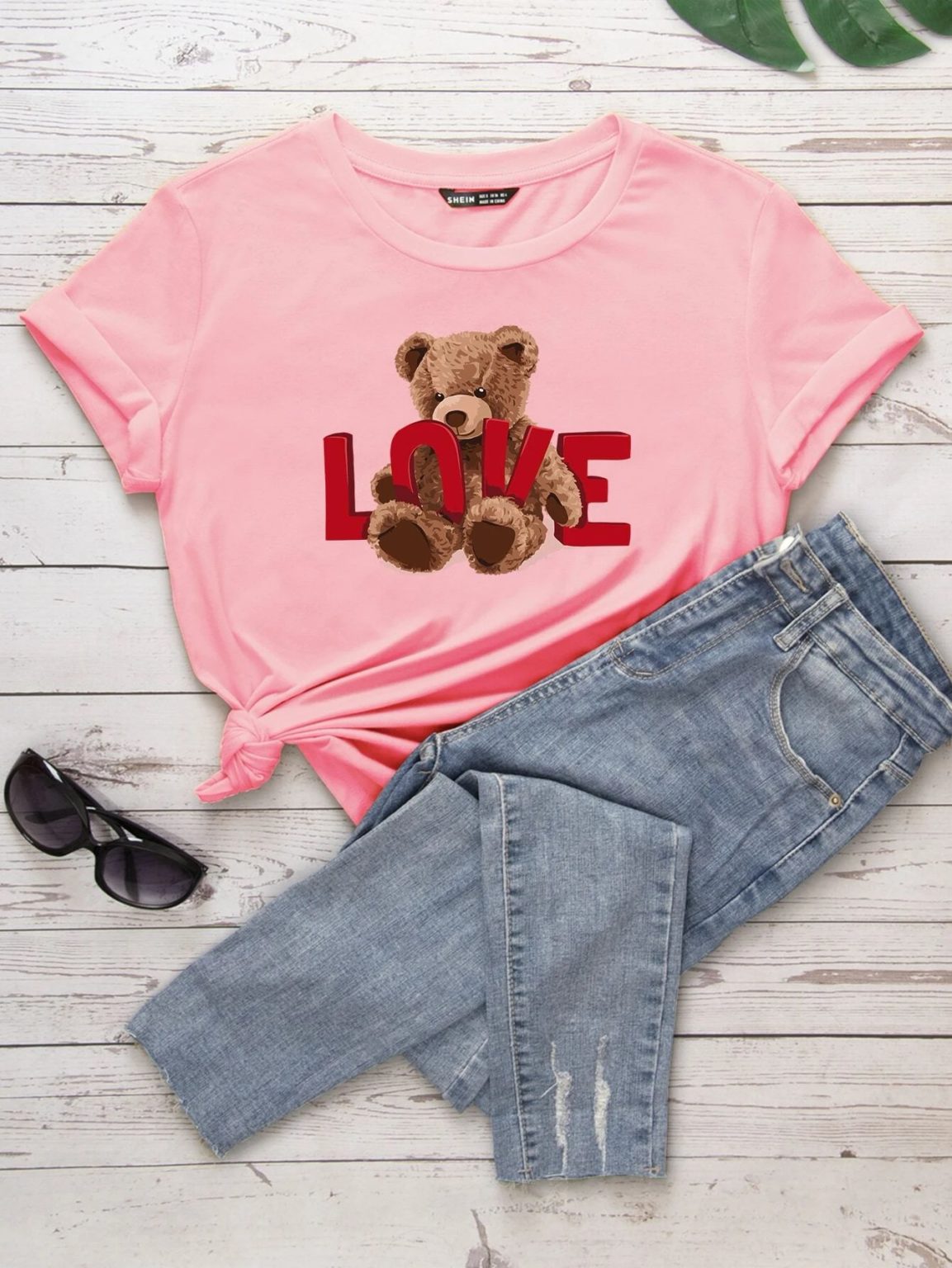 Дамска Тениска Love Bear 2021 DTG