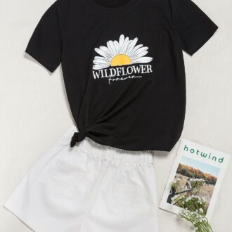 Дамска Тениска Wildflower 2021 DTG