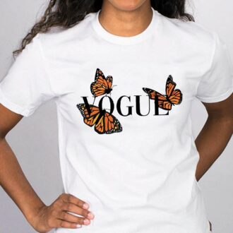 Дамска тениска Vogue / Butterflies 2021 DTG
