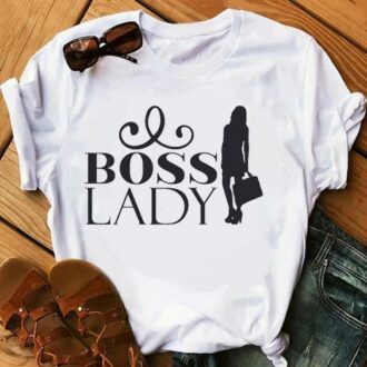 Дамска Тениска Boss Lady*white 2021