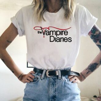 Дамска тениска The Vampire Diaries