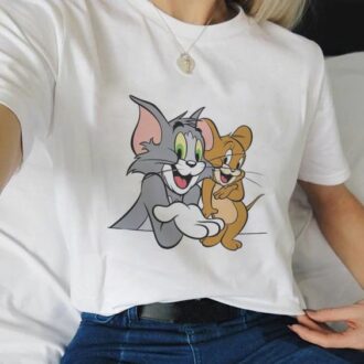 Дамска тениска Tom & Jerry Together 2021 DTG