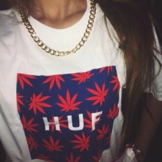 Дамска Тениска Huf*Weed DTG