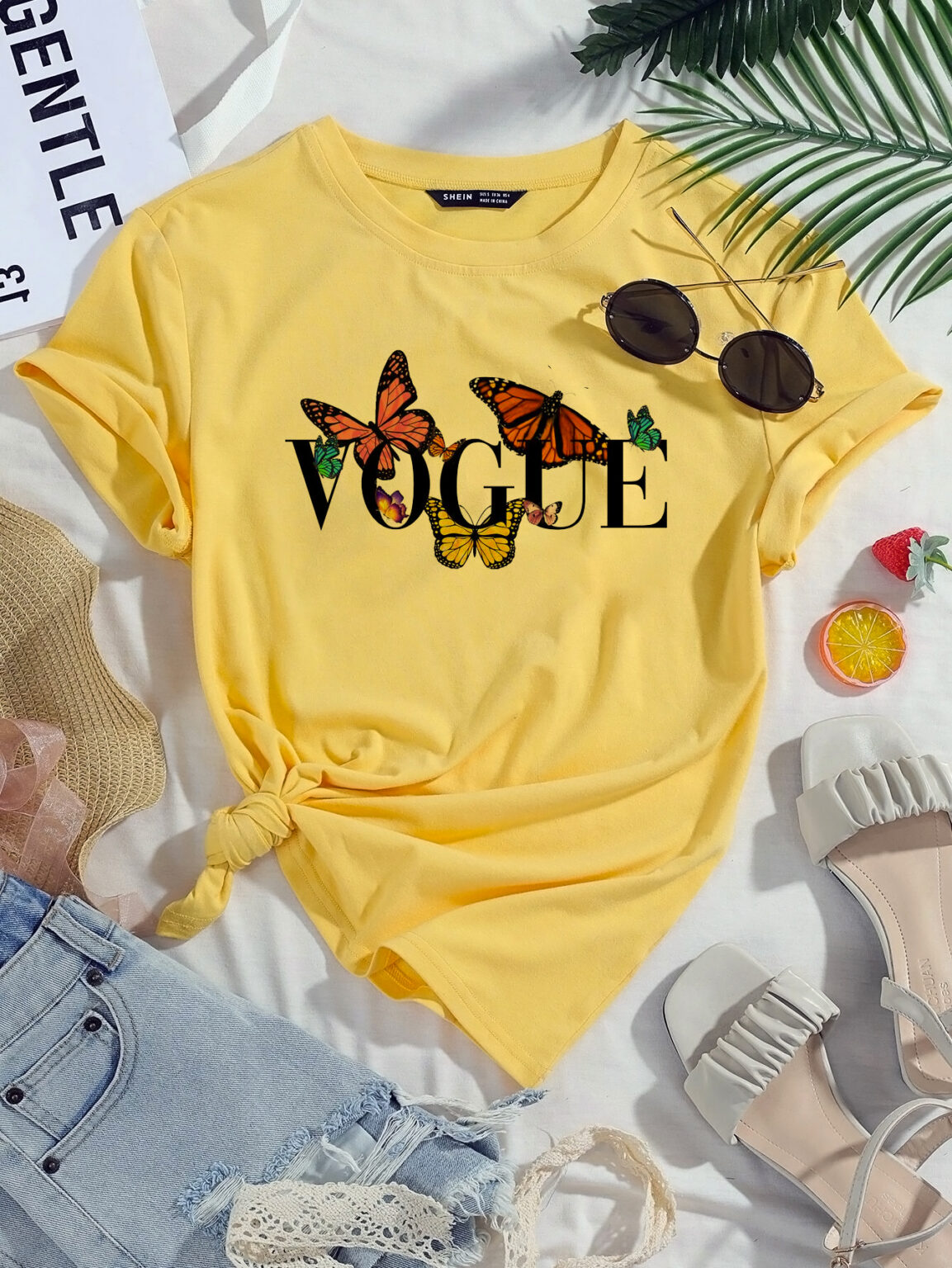 Дамска тениска Vogue / Butterflies*new DTG