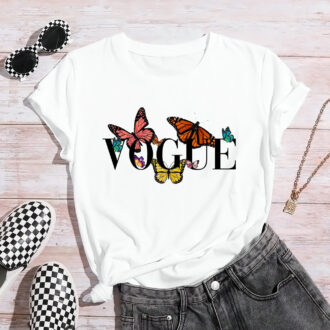 Дамска тениска Vogue / Butterflies*new DTG