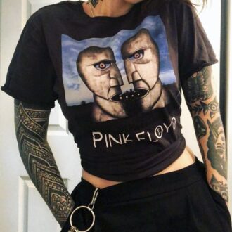 Дамска Тениска Pink Floyd*black DTG