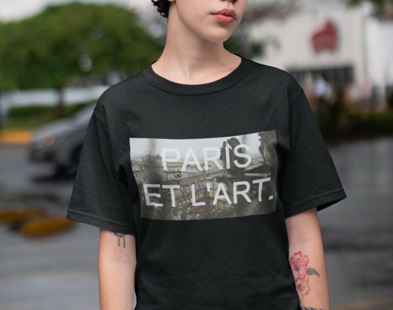 Дамска Тениска Paris Et L'Art DTG