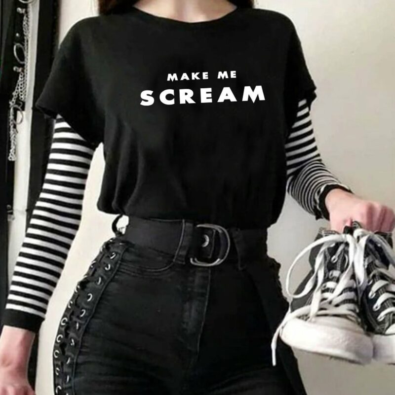 Дамска Тениска Make Me Scream 2021