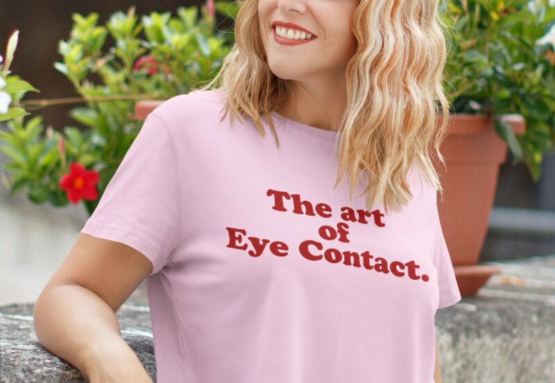 Дамска Тениска Eye Contact*pink 2021